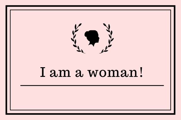 I am a woman! Moo